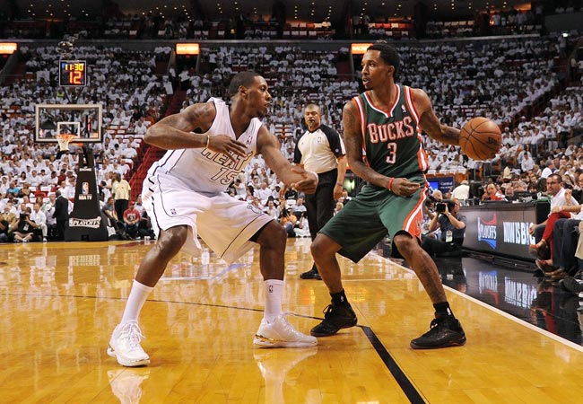 Milwaukee Bucks point guard Brandon Jennings