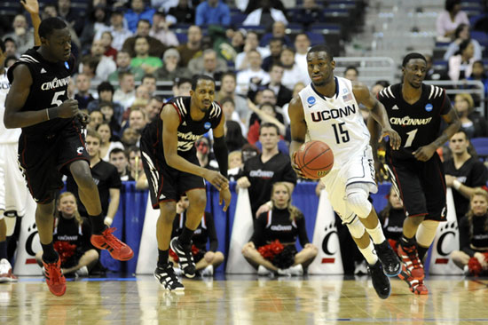 kemba walker images. Huskies guard Kemba Walker